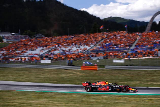 33 Max Verstappen NED, Red Bull Racing , F1 Grand Prix of Austria at Red Bull Ring on July 3, 2021 in Spielberg, Austria Photo by HOCH ZWEI Spielberg Austria