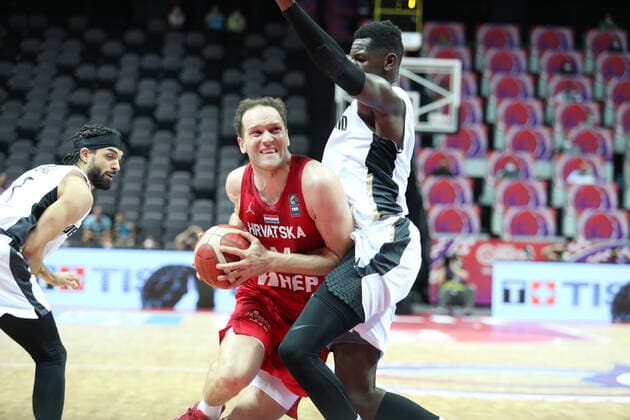 Germany v Croatia - Semi Final: 2020 FIBA Men s Olympic Qualifying Tournament Bojan Bogdanovic of Croatia in action during the 2020 FIBA Men s Olympic Qualifying Tournament game between Germany and Croatia at Spaladium Arena on July 3, 2021 in Split, Croatia. IvoxCagalj PIXSELL