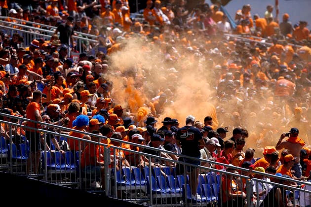 Fans, F1 Grand Prix of Austria at Red Bull Ring on July 3, 2021 in Spielberg, Austria Photo by HOCH ZWEI Spielberg Austria