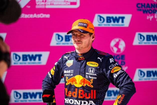 VERSTAPPEN Max (ned), Red Bull Racing Honda RB16B, portrait during the Formula 1 Grosser Preis Von Osterreich 2021, 2021 Austrian Grand Prix, 9th round of the 2021 FIA Formula One World Championship, WM, Weltmeisterschaft from July 2 to 4, 2021 on the Red Bull Ring, in Spielberg, Austria - FORMULE 1 : Grand prix d Autriche - Essais - Spielberg - 03 07 2021 DPPI Panoramic  00121017_JFBE2840