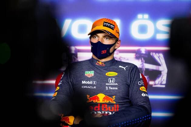 VERSTAPPEN Max (ned), Red Bull Racing Honda RB16B, portrait during the Formula 1 Grosser Preis Von Osterreich 2021, 2021 Austrian Grand Prix, 9th round of the 2021 FIA Formula One World Championship, WM, Weltmeisterschaft from July 2 to 4, 2021 on the Red Bull Ring, in Spielberg, Austria - FORMULE 1 : Grand prix d Autriche - Essais - Spielberg - 03 07 2021 DPPI Panoramic  00121017_JFBE3067
