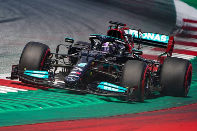 Lewis Hamilton during Formula 1 BWT Grosser Preis Von Osterreich 2021 - Austrian Grand Prix, Formula 1 Championship in Spielberg, Austria, July 03 2021  Copyright: xLiveMedia AlessioxMorgesex xIPAx xLiveMediax 0