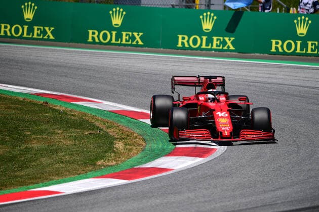 Formula 1 - Austrian Grand Prix - FP3 Charles Leclerc of Scuderia Mission Winnow Ferrari drive his SF21 single-seater during qualifying of Austrian Grand Prix, 9th round of Formula One World Championship, WM, Weltmeisterschaft in Red Bull Ring in Spielberg, Styria, Austria, 3 July 2021 Spielberg Styria Austria diodato-notitle210703_npzRy  Copyright: xAndreaxDiodatox