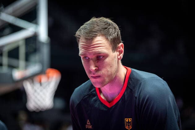 Basketball Split 03 07 2021 Olympic Qualification FIBA Olympic Qualifying Tournament 2020 Semifinals Germany GER Croatia CRO Johannes Voigtmann Germany, No 07