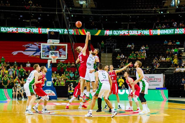 Basketball, Olympic Qualification, Lithuania - Poland
