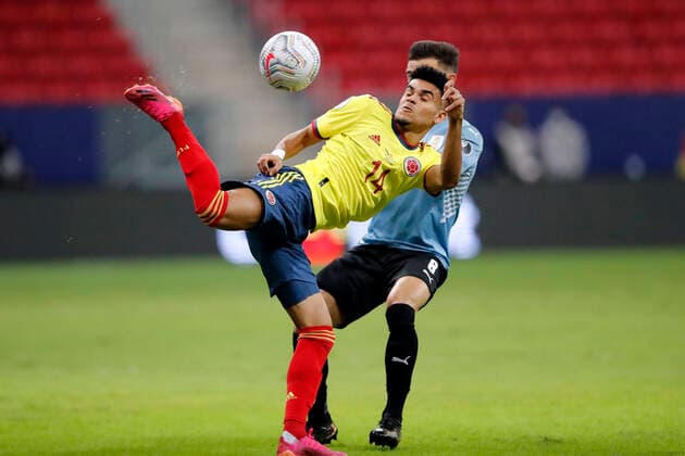 Football, Copa America, Uruguay - Colombia