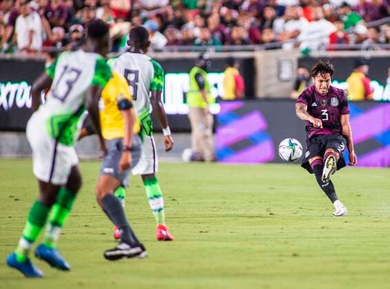 Football, Mex Tour, Mexico - Nigeria