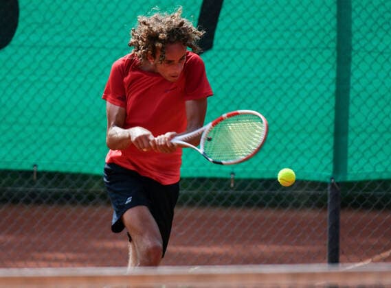 04 07 2021, xpsx, Tennis Head Cup Bruchköbel 2021 ITF Tournament Finals, Final Boys v l Mika Brunold SUI Bruchköbel Hessen Germany DEU