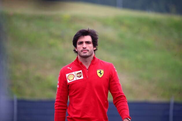 55 Carlos Sainz Jr Scuderia Ferrari. Formula 1 World Championship, WM, Weltmeisterschaft 2021, Austrian GP 1-4 July 2021  Copyright: xFedericoxBasilex xIPAx xIPAx xFedericoxBasilex xIPAx 0