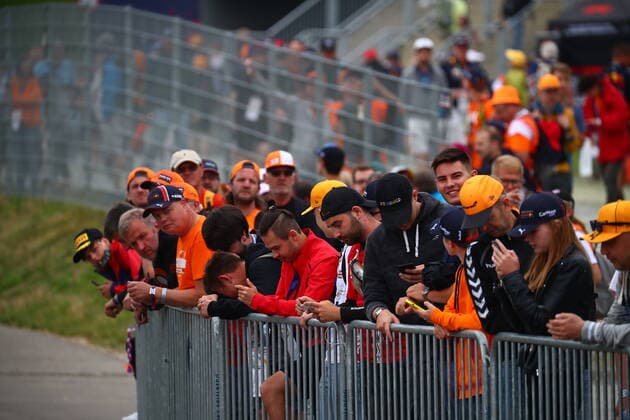 Public on the grandstand or around the track. Formula 1 World Championship, WM, Weltmeisterschaft 2021, Austrian GP 1-4 July 2021  Copyright: xFedericoxBasilex xIPAx xIPAx xFedericoxBasilex xIPAx 0
