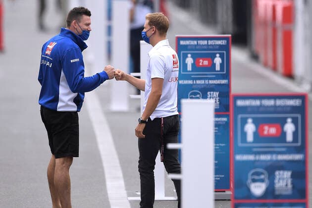 SCHUMACHER Mick F1 Team Haas in the paddock with Corona conditions F1 season 2021 GP of Austria on 04 July 2021 in Spielberg