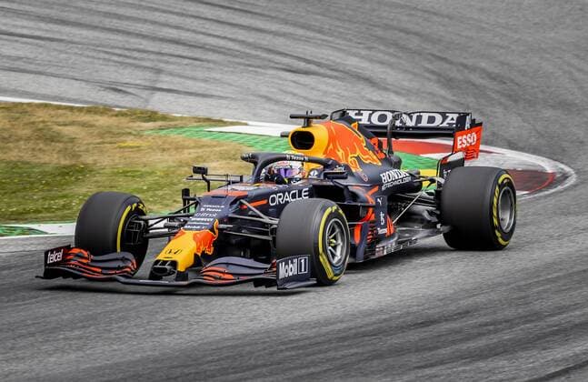 SPIELBERG Max Verstappen of Red Bull Racing in action during the Formula 1 Grand Prix of Austria The Grand Prix took place at the Red Bull Ring race track in the state of Styria REMKO DE WAAL W xVIxANPxSportx xxANPxIVx 433393669