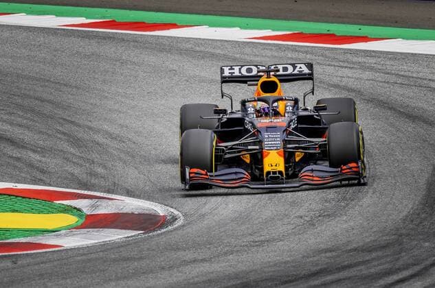 SPIELBERG Max Verstappen of Red Bull Racing in action during the Formula 1 Grand Prix of Austria The Grand Prix took place at the Red Bull Ring race track in the state of Styria REMKO DE WAAL W xVIxANPxSportx xxANPxIVx 433393681