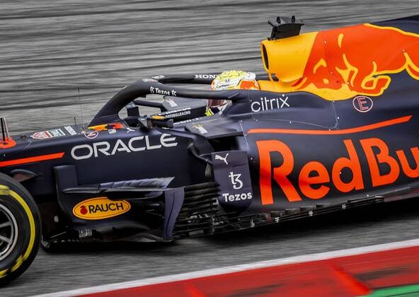 SPIELBERG Max Verstappen of Red Bull Racing in action during the Formula 1 Grand Prix of Austria The Grand Prix took place at the Red Bull Ring race track in the state of Styria REMKO DE WAAL W xVIxANPxSportx xxANPxIVx 433393696