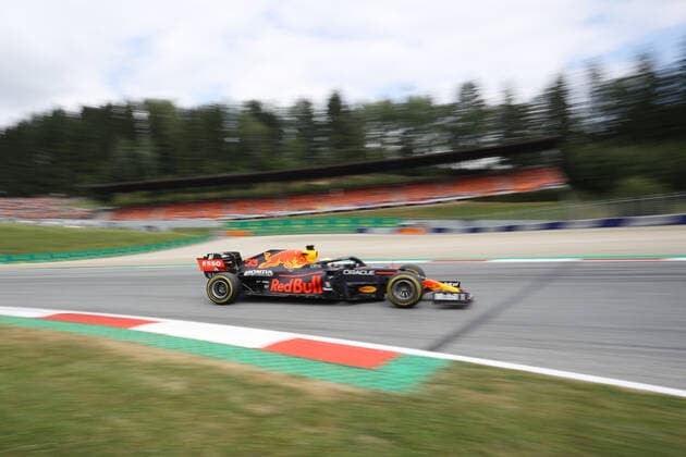 FORMULA 1 - GP of Austria 2021 SPIELBERG,AUSTRIA,04.JUL.21 - MOTORSPORTS, FORMULA 1 - Grand Prix of Austria, Red Bull Ring. Image shows Max Verstappen (NED Red Bull Racing).  GEPAxpictures xManfredxBinder