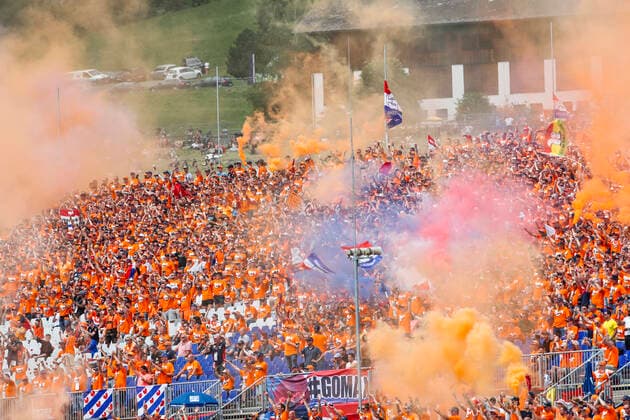 Fans, F1 Grand Prix of Austria at Red Bull Ring on July 4, 2021 in Spielberg, Austria Photo by HOCH ZWEI Spielberg Austria