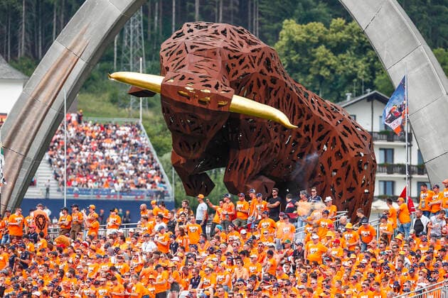 Fans, F1 Grand Prix of Austria at Red Bull Ring on July 4, 2021 in Spielberg, Austria Photo by HOCH ZWEI Spielberg Austria