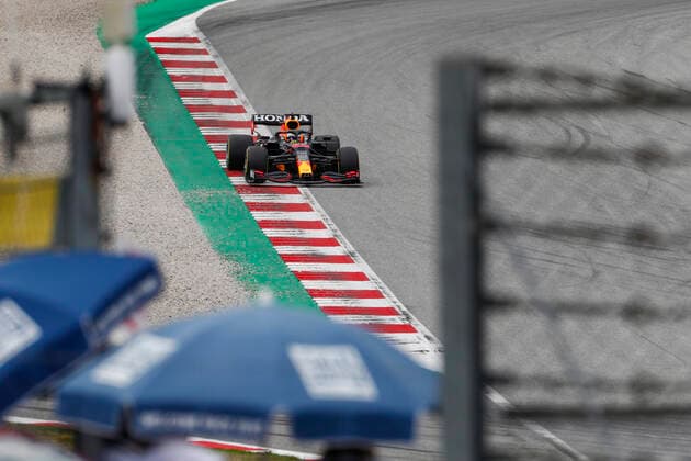 33 Max Verstappen NED, Red Bull Racing , F1 Grand Prix of Austria at Red Bull Ring on July 4, 2021 in Spielberg, Austria Photo by HOCH ZWEI Spielberg Austria