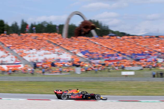 FORMULA 1 - GP of Austria 2021 SPIELBERG,AUSTRIA,04.JUL.21 - MOTORSPORTS, FORMULA 1 - Grand Prix of Austria, Red Bull Ring. Image shows Max Verstappen (NED Red Bull Racing).  GEPAxpictures xManfredxBinder