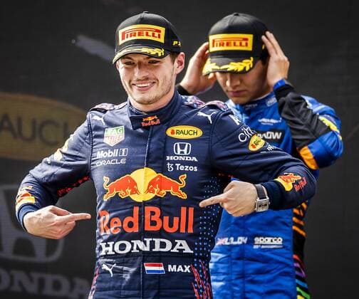 SPIELBERG Max Verstappen wins the Formula 1 Grand Prix of Austria The Grand Prix took place at the Red Bull Ring race track in the state of Styria REMKO DE WAAL W xVIxANPxSportx xxANPxIVx 433396554