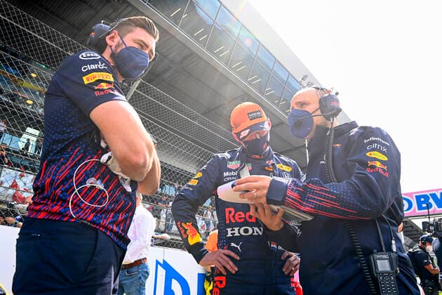 F1 Grand Prix of Austria 33 Max Verstappen (NED, Red Bull Racing), F1 Grand Prix of Austria at Red Bull Ring on July 4, 2021 in Spielberg, Austria. (Photo by Mark Sutton LAT Motorsport Images FIA Pool via HOCH ZWEI) Spielberg Austria Poolfoto HOCH ZWEI Pool Motorsport Images ,EDITORIAL USE ONLY