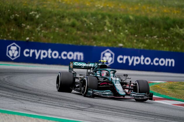 July 4, 2021, Spielberg, Austria: SEBASTIAN VETTEL of Germany and Aston Martin F1 Team drives during the 2021 FIA Formula 1 Austrian Grand Prix at the Red Bull Ring in Spielberg, Austria. Spielberg Austria - ZUMAg147 20210704_zap_g147_027 Copyright: xJamesxGasperottix