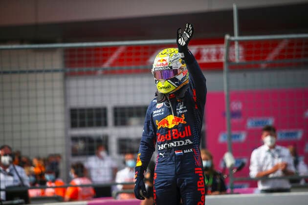 33 Max Verstappen NED, Red Bull Racing , F1 Grand Prix of Austria at Red Bull Ring on July 4, 2021 in Spielberg, Austria Photo by HOCH ZWEI Spielberg Austria
