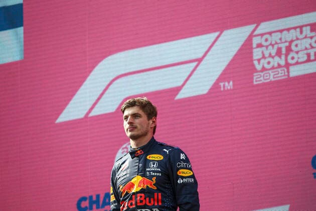 33 Max Verstappen NED, Red Bull Racing , F1 Grand Prix of Austria at Red Bull Ring on July 4, 2021 in Spielberg, Austria Photo by HOCH ZWEI Spielberg Austria