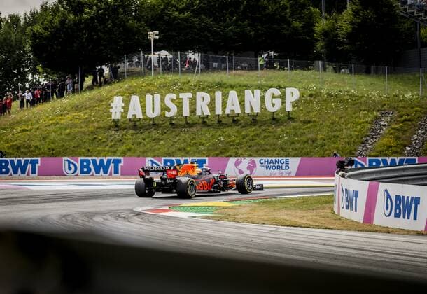 SPIELBERG Max Verstappen of Red Bull Racing in action during the Formula 1 Grand Prix of Austria The Grand Prix took place at the Red Bull Ring race track in the state of Styria REMKO DE WAAL W xVIxANPxSportx xxANPxIVx 433398128