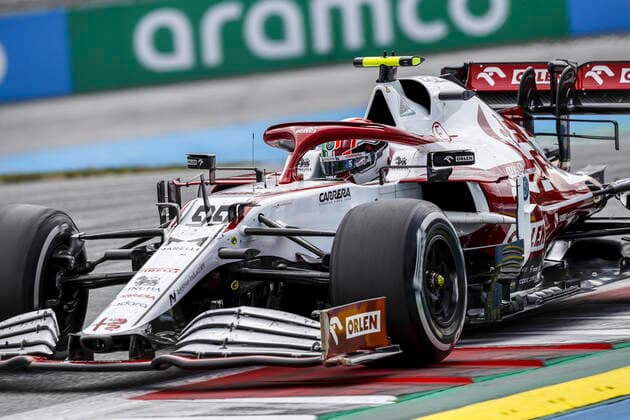 99 Antonio Giovinazzi ITA, Alfa Romeo Racing ORLEN , F1 Grand Prix of Austria at Red Bull Ring on July 4, 2021 in Spielberg, Austria Photo by HOCH ZWEI Spielberg Austria