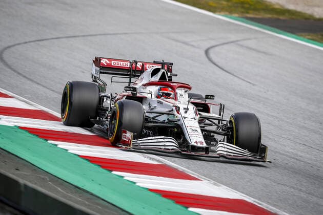 7 Kimi Raikkonen FIN, Alfa Romeo Racing ORLEN , F1 Grand Prix of Austria at Red Bull Ring on July 4, 2021 in Spielberg, Austria Photo by HOCH ZWEI Spielberg Austria