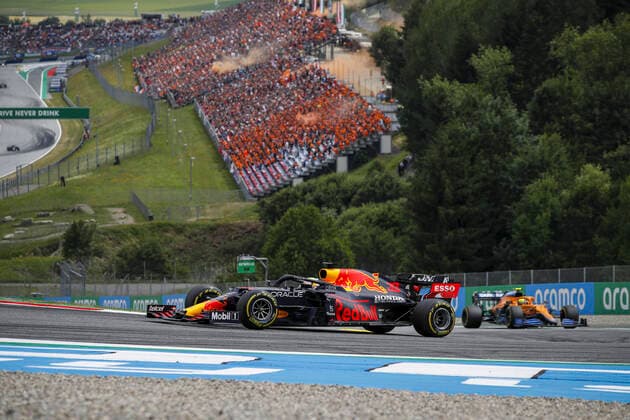 33 Max Verstappen NED, Red Bull Racing , F1 Grand Prix of Austria at Red Bull Ring on July 4, 2021 in Spielberg, Austria Photo by HOCH ZWEI Spielberg Austria