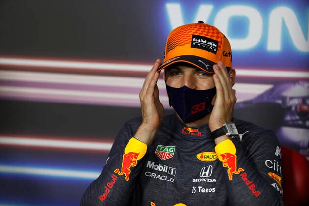F1 Grand Prix of Austria 33 Max Verstappen (NED, Red Bull Racing), F1 Grand Prix of Austria at Red Bull Ring on July 4, 2021 in Spielberg, Austria. (Photo by Sam Bloxham LAT Motorsport Images FIA Pool via HOCH ZWEI) Spielberg Austria Poolfoto HOCH ZWEI Pool Motorsport Images ,EDITORIAL USE ONLY