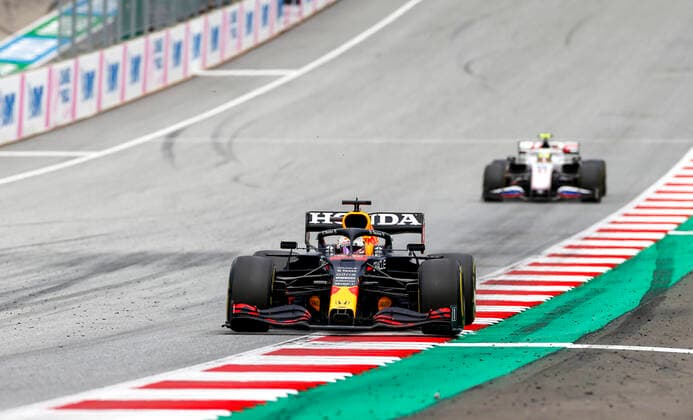 33 Max Verstappen NED, Red Bull Racing , F1 Grand Prix of Austria at Red Bull Ring on July 4, 2021 in Spielberg, Austria Photo by HOCH ZWEI Spielberg Austria