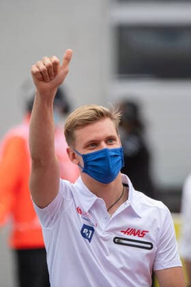 Mick Schumacher Uralkali Haas F1 Team at the drivers parade, AUT, Formula 1 Grand Prix of Austria, Red Bull Ring Spielberg, Race 9, Season 2021, 04 07 2021 AUT, Formula 1 Grand Prix of Austria, Red Bull Ring Spielberg, Race 9, Season 2021, 04 07 2021 Spielberg Copyright: xEibnerxPressefoto MichaelxMemmlex EP_MMR