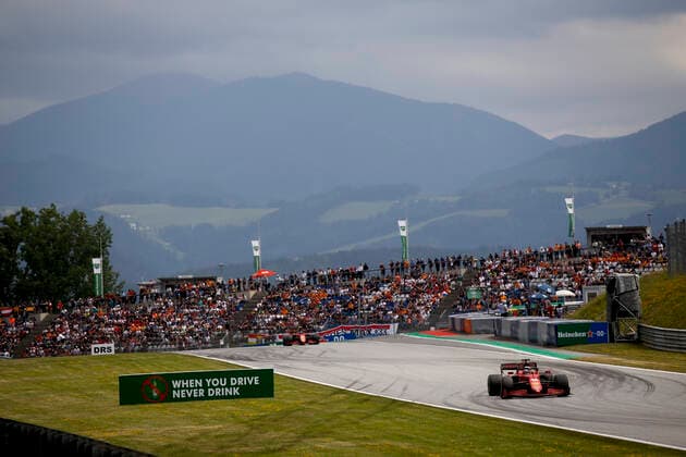16 Charles Leclerc MON, Scuderia Ferrari Mission Winnow , F1 Grand Prix of Austria at Red Bull Ring on July 4, 2021 in Spielberg, Austria Photo by HOCH ZWEI Spielberg Austria
