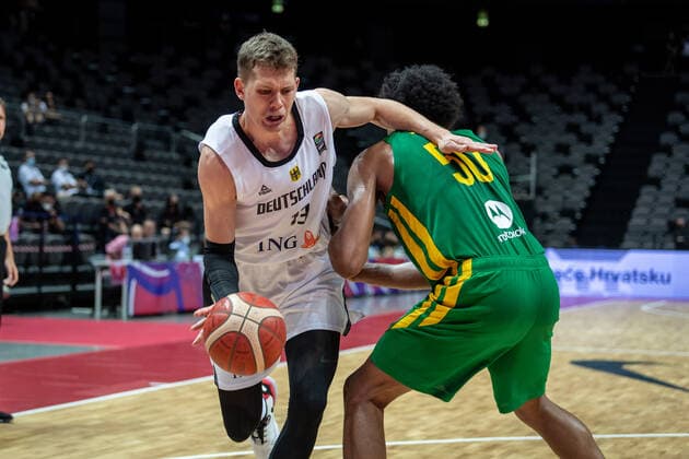 Basketball, Olympic Qualification, Germany - Brazil