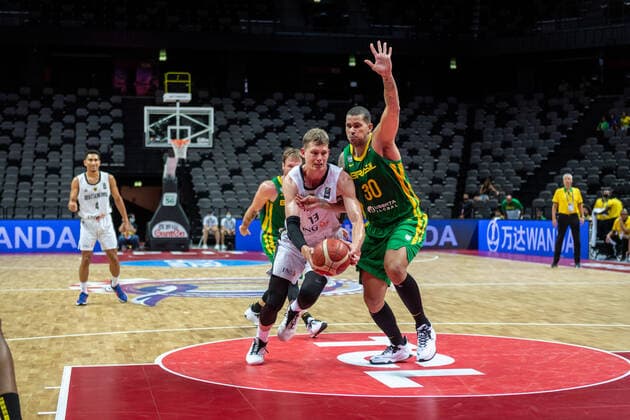 Basketball Split 04 07 2021 Olympic Qualification FIBA Olympic Qualifying Tournament 2020 Final Germany GER Brazil BRA