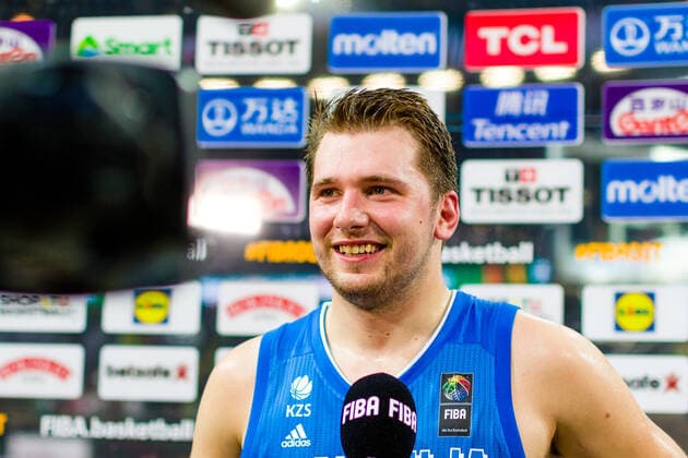 KOWNO, ZALGIRIO ARENA 04.07.2021 KWALIFIKACJE OLIMPIJSKIE TOKYO 2020 FIBA OLYMPIC QUALIFYING TOURNAMENT 2020 FINAL LITWA - SLOWENIA LITHUANIA - SLOVENIA NZ LUKA DONCIC (77) Pawel Pietranik NEWSPIX.pl --- Newspix.pl  PIETRANIK040721_102