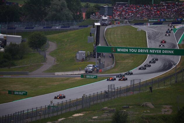 Start Austrian GP 2021, Formula 1 World Championship, WM, Weltmeisterschaft 2021, Austrian GP 1-4 July 2021  Copyright: xFedericoxBasilex xIPAx xIPAx xFedericoxBasilex xIPAx 0