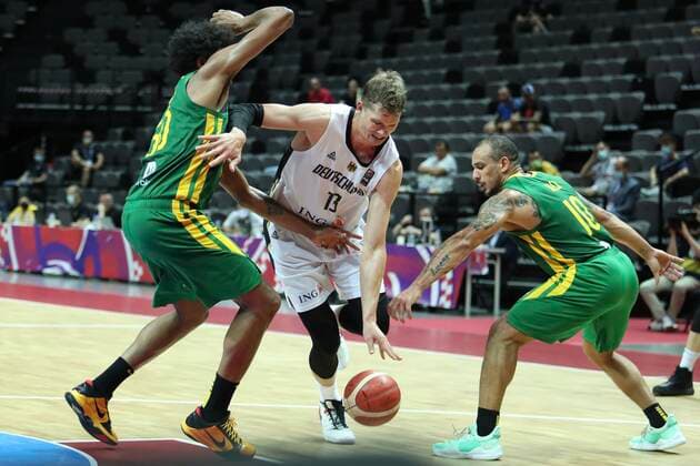 Germany v Brazil - Final: 2020 FIBA Men s Olympic Qualifying Tournament Moritz Wagner of Germany in action during the 2020 FIBA Men s Olympic Qualifying Tournament final between Germany and Brazil at Spaladium Arena on July 4, 2021 in Split, Croatia. IvoxCagalj PIXSELL