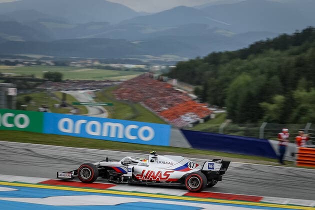 FORMULA 1 - GP of Austria 2021 SPIELBERG,AUSTRIA,04.JUL.21 - MOTORSPORTS, FORMULA 1 - Grand Prix of Austria, Red Bull Ring. Image shows Mick Schumacher (GER Haas).  GEPAxpictures xManfredxBinder