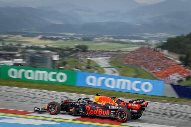 FORMULA 1 - GP of Austria 2021 SPIELBERG,AUSTRIA,04.JUL.21 - MOTORSPORTS, FORMULA 1 - Grand Prix of Austria, Red Bull Ring. Image shows Max Verstappen (NED Red Bull Racing).  GEPAxpictures xManfredxBinder