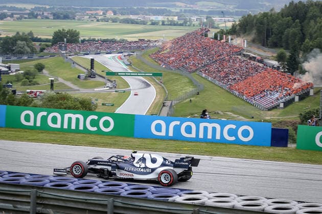 FORMULA 1 - GP of Austria 2021 SPIELBERG,AUSTRIA,04.JUL.21 - MOTORSPORTS, FORMULA 1 - Grand Prix of Austria, Red Bull Ring. Image shows Pierre Gasly (FRA Scuderia AlphaTauri).  GEPAxpictures xManfredxBinder