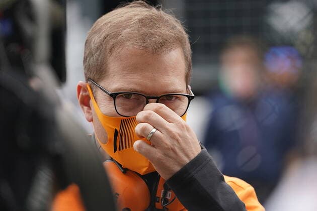 Formula 1 BWT Austrian Grand Prix 2021 04 07 2021, Red Bull Ring , Spielberg, Formula 1 BWT Austrian Grand Prix 2021 , in the picture team boss Andreas Seidel McLaren Formula 1 Team nordphotoxGmbHx xBratic nph00250