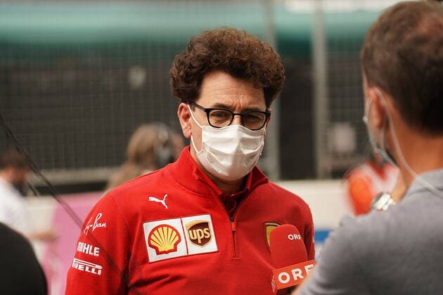 Formula 1 BWT Austrian Grand Prix 2021 04 07 2021, Red Bull Ring , Spielberg, Formula 1 BWT Austrian Grand Prix 2021 , in picture team boss Mattia Binotto Scuderia Ferrari Mission Winnow nordphotoxGmbHx xBratic nph00250