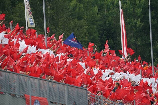 Formula 1 BWT Grand Prix of Austria 2021 04 07 2021, Red Bull Ring , Spielberg, Formula 1 BWT Grand Prix of Austria 2021 , in picture Full ranks in Spielberg nordphotoxGmbHx xBratic nph00250