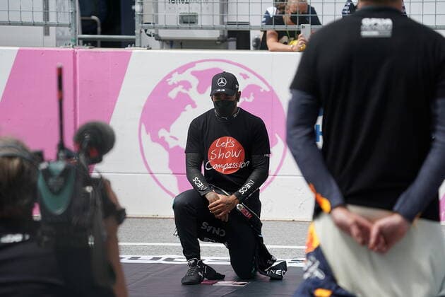 Formula 1 BWT Austrian Grand Prix 2021 04 07 2021, Red Bull Ring , Spielberg, Formula 1 BWT Austrian Grand Prix 2021 , in picture Lewis Hamilton GBR 44 , Mercedes AMG Petronas Formula One Team nordphotoxGmbHx xBratic nph00250