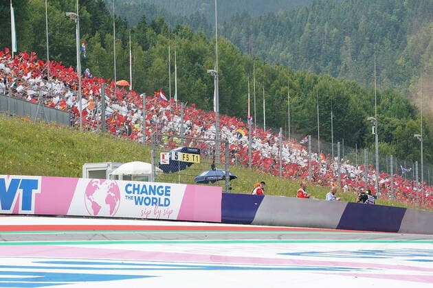 Formula 1 BWT Grand Prix of Austria 2021 04 07 2021, Red Bull Ring , Spielberg, Formula 1 BWT Grand Prix of Austria 2021 , in picture Full ranks in Spielberg nordphotoxGmbHx xBratic nph00250