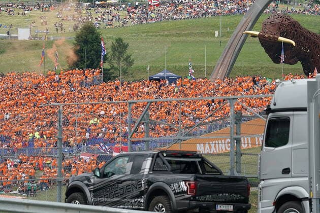 Formula 1 BWT Grand Prix of Austria 2021 04 07 2021, Red Bull Ring , Spielberg, Formula 1 BWT Grand Prix of Austria 2021 , in picture Full ranks in Spielberg nordphotoxGmbHx xBratic nph00250